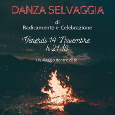 Locandina dell'evento di Danza selvaggia